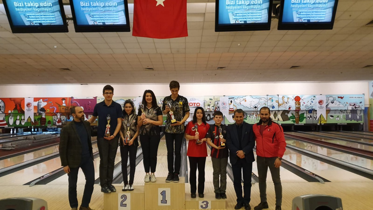 Bowling Gençler Kış Ligi Şampiyonası ve Gençler Federasyon Kupası Ankara'da Yapıldı